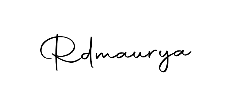 Make a short Rdmaurya signature style. Manage your documents anywhere anytime using Autography-DOLnW. Create and add eSignatures, submit forms, share and send files easily. Rdmaurya signature style 10 images and pictures png