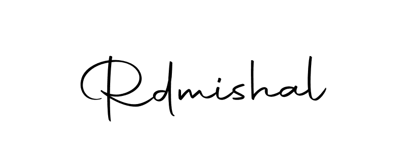 Make a beautiful signature design for name Rdmishal. With this signature (Autography-DOLnW) style, you can create a handwritten signature for free. Rdmishal signature style 10 images and pictures png