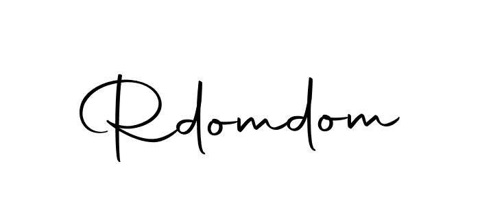 Autography-DOLnW is a professional signature style that is perfect for those who want to add a touch of class to their signature. It is also a great choice for those who want to make their signature more unique. Get Rdomdom name to fancy signature for free. Rdomdom signature style 10 images and pictures png