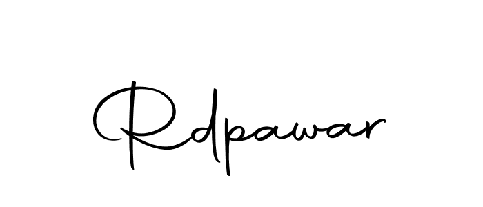 Make a beautiful signature design for name Rdpawar. With this signature (Autography-DOLnW) style, you can create a handwritten signature for free. Rdpawar signature style 10 images and pictures png