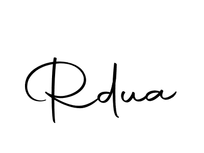 Similarly Autography-DOLnW is the best handwritten signature design. Signature creator online .You can use it as an online autograph creator for name Rdua. Rdua signature style 10 images and pictures png