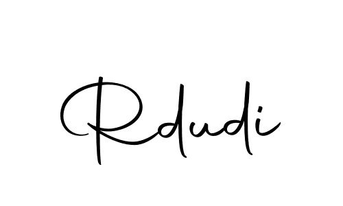 Make a beautiful signature design for name Rdudi. Use this online signature maker to create a handwritten signature for free. Rdudi signature style 10 images and pictures png