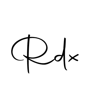 You should practise on your own different ways (Autography-DOLnW) to write your name (Rdx) in signature. don't let someone else do it for you. Rdx signature style 10 images and pictures png