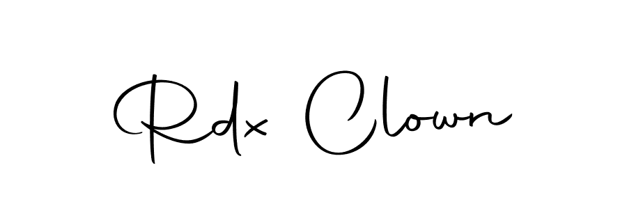 Rdx Clown stylish signature style. Best Handwritten Sign (Autography-DOLnW) for my name. Handwritten Signature Collection Ideas for my name Rdx Clown. Rdx Clown signature style 10 images and pictures png