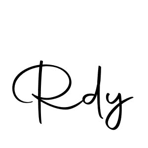 Also You can easily find your signature by using the search form. We will create Rdy name handwritten signature images for you free of cost using Autography-DOLnW sign style. Rdy signature style 10 images and pictures png