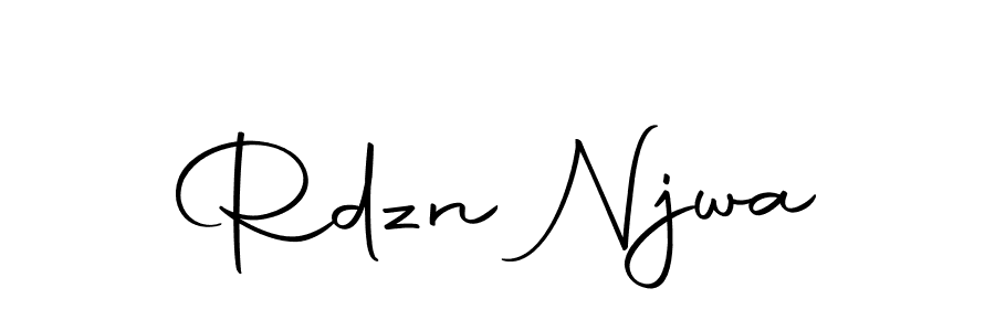 Autography-DOLnW is a professional signature style that is perfect for those who want to add a touch of class to their signature. It is also a great choice for those who want to make their signature more unique. Get Rdzn Njwa name to fancy signature for free. Rdzn Njwa signature style 10 images and pictures png
