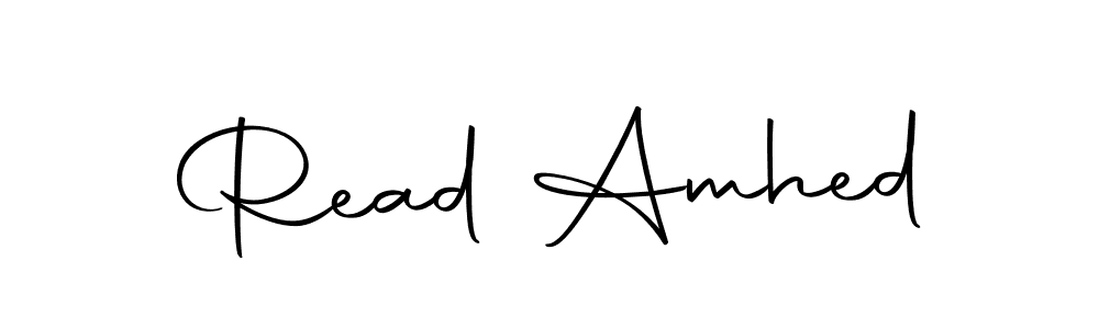 Once you've used our free online signature maker to create your best signature Autography-DOLnW style, it's time to enjoy all of the benefits that Read Amhed name signing documents. Read Amhed signature style 10 images and pictures png