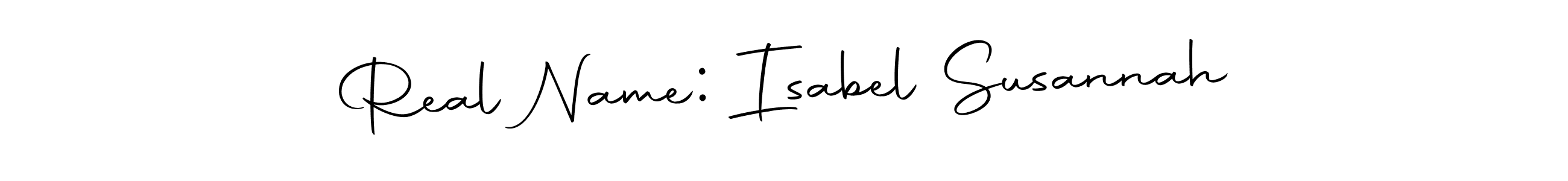 Best and Professional Signature Style for Real Name: Isabel Susannah. Autography-DOLnW Best Signature Style Collection. Real Name: Isabel Susannah signature style 10 images and pictures png