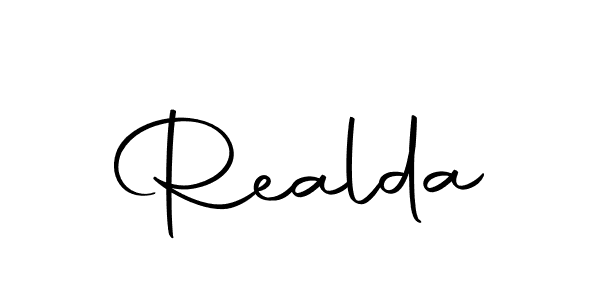 This is the best signature style for the Realda name. Also you like these signature font (Autography-DOLnW). Mix name signature. Realda signature style 10 images and pictures png