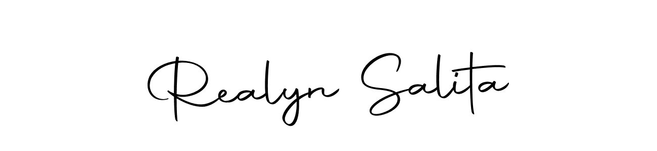 Also we have Realyn Salita name is the best signature style. Create professional handwritten signature collection using Autography-DOLnW autograph style. Realyn Salita signature style 10 images and pictures png