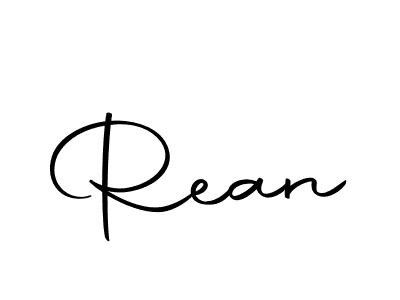 Rean stylish signature style. Best Handwritten Sign (Autography-DOLnW) for my name. Handwritten Signature Collection Ideas for my name Rean. Rean signature style 10 images and pictures png