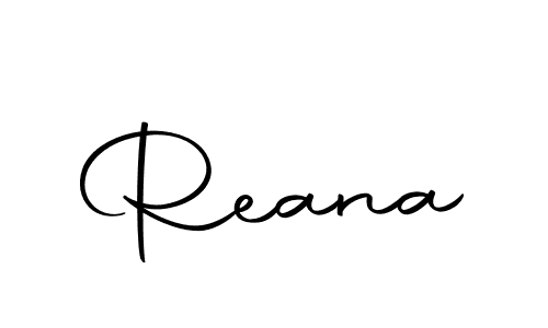 How to make Reana signature? Autography-DOLnW is a professional autograph style. Create handwritten signature for Reana name. Reana signature style 10 images and pictures png