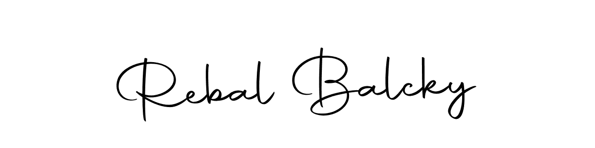 You can use this online signature creator to create a handwritten signature for the name Rebal Balcky. This is the best online autograph maker. Rebal Balcky signature style 10 images and pictures png
