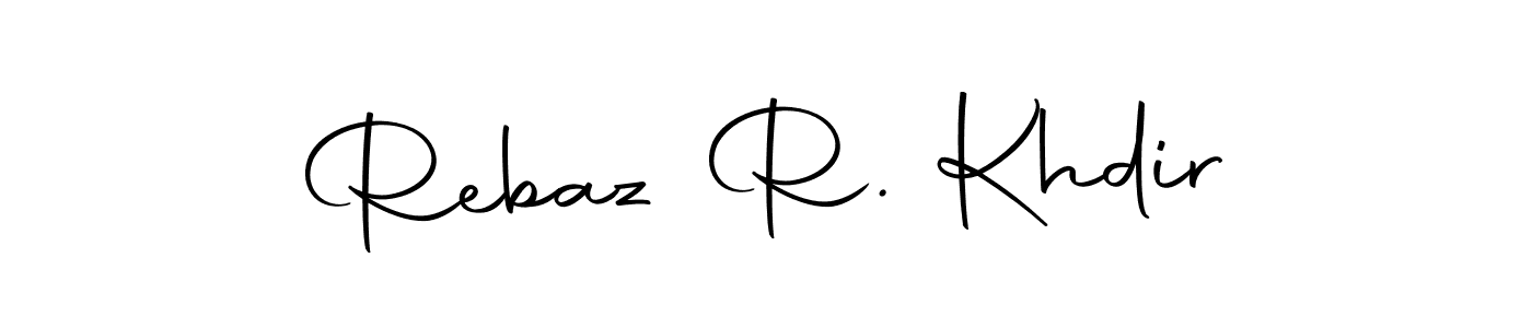 See photos of Rebaz R. Khdir official signature by Spectra . Check more albums & portfolios. Read reviews & check more about Autography-DOLnW font. Rebaz R. Khdir signature style 10 images and pictures png