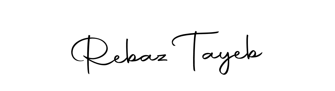 if you are searching for the best signature style for your name Rebaz Tayeb. so please give up your signature search. here we have designed multiple signature styles  using Autography-DOLnW. Rebaz Tayeb signature style 10 images and pictures png