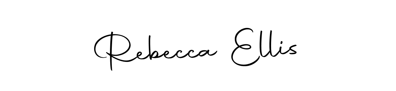 Design your own signature with our free online signature maker. With this signature software, you can create a handwritten (Autography-DOLnW) signature for name Rebecca Ellis. Rebecca Ellis signature style 10 images and pictures png