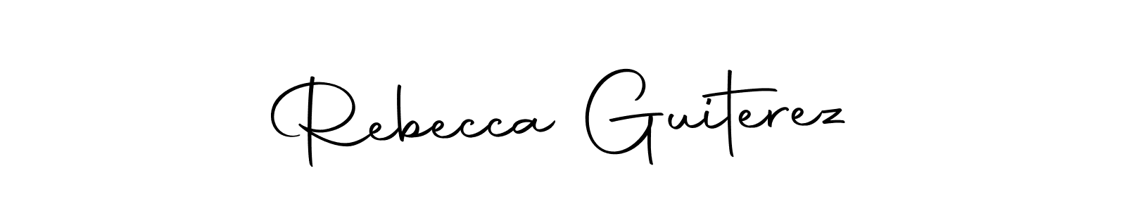 It looks lik you need a new signature style for name Rebecca Guiterez. Design unique handwritten (Autography-DOLnW) signature with our free signature maker in just a few clicks. Rebecca Guiterez signature style 10 images and pictures png