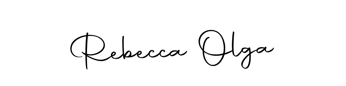 Rebecca Olga stylish signature style. Best Handwritten Sign (Autography-DOLnW) for my name. Handwritten Signature Collection Ideas for my name Rebecca Olga. Rebecca Olga signature style 10 images and pictures png