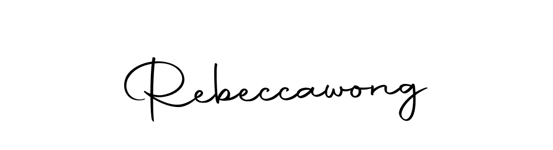 Make a beautiful signature design for name Rebeccawong. Use this online signature maker to create a handwritten signature for free. Rebeccawong signature style 10 images and pictures png