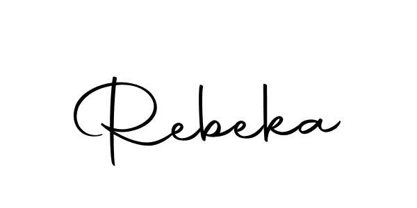 if you are searching for the best signature style for your name Rebeka. so please give up your signature search. here we have designed multiple signature styles  using Autography-DOLnW. Rebeka signature style 10 images and pictures png
