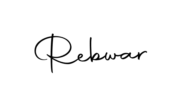 Create a beautiful signature design for name Rebwar. With this signature (Autography-DOLnW) fonts, you can make a handwritten signature for free. Rebwar signature style 10 images and pictures png