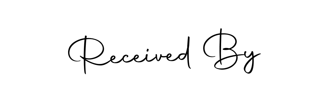 This is the best signature style for the Received By name. Also you like these signature font (Autography-DOLnW). Mix name signature. Received By signature style 10 images and pictures png