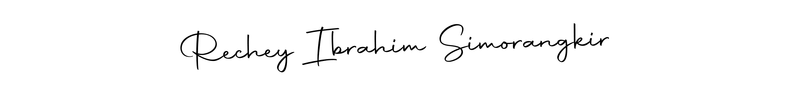 if you are searching for the best signature style for your name Rechey Ibrahim Simorangkir. so please give up your signature search. here we have designed multiple signature styles  using Autography-DOLnW. Rechey Ibrahim Simorangkir signature style 10 images and pictures png