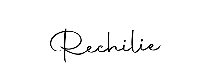 How to make Rechilie signature? Autography-DOLnW is a professional autograph style. Create handwritten signature for Rechilie name. Rechilie signature style 10 images and pictures png
