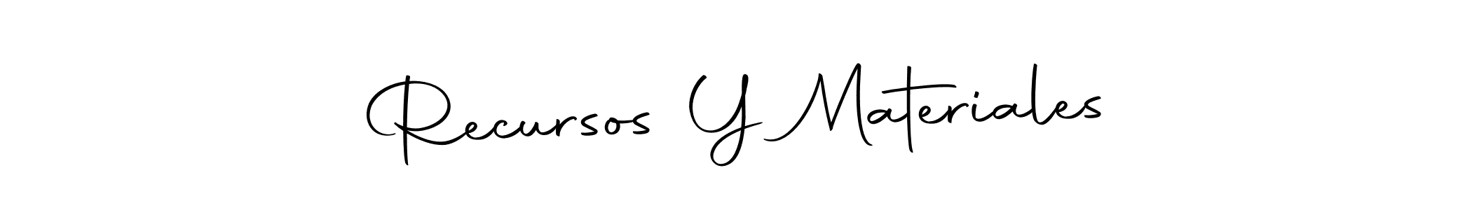 Similarly Autography-DOLnW is the best handwritten signature design. Signature creator online .You can use it as an online autograph creator for name Recursos Y Materiales. Recursos Y Materiales signature style 10 images and pictures png