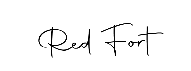 How to make Red Fort signature? Autography-DOLnW is a professional autograph style. Create handwritten signature for Red Fort name. Red Fort signature style 10 images and pictures png