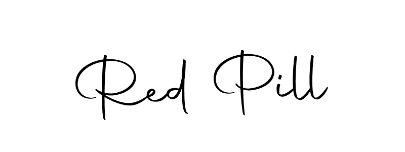 Also we have Red Pill name is the best signature style. Create professional handwritten signature collection using Autography-DOLnW autograph style. Red Pill signature style 10 images and pictures png