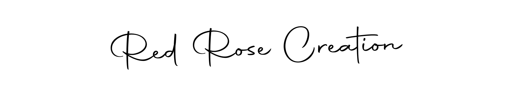 Create a beautiful signature design for name Red Rose Creation. With this signature (Autography-DOLnW) fonts, you can make a handwritten signature for free. Red Rose Creation signature style 10 images and pictures png