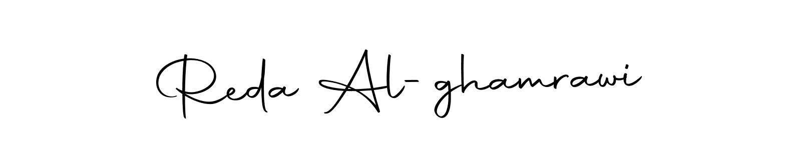 This is the best signature style for the Reda Al-ghamrawi name. Also you like these signature font (Autography-DOLnW). Mix name signature. Reda Al-ghamrawi signature style 10 images and pictures png