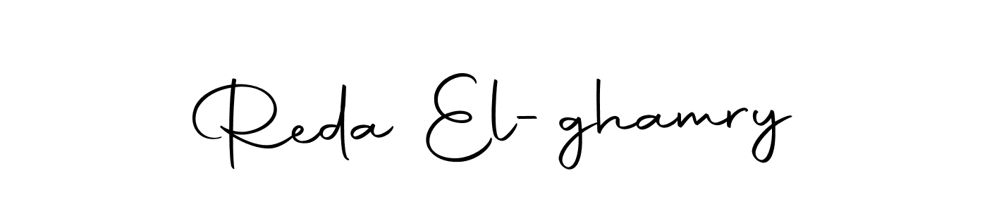 Create a beautiful signature design for name Reda El-ghamry. With this signature (Autography-DOLnW) fonts, you can make a handwritten signature for free. Reda El-ghamry signature style 10 images and pictures png