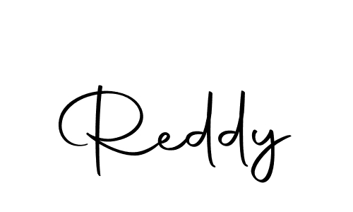 Make a beautiful signature design for name Reddy. With this signature (Autography-DOLnW) style, you can create a handwritten signature for free. Reddy signature style 10 images and pictures png