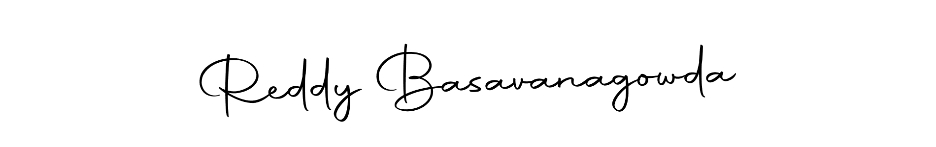 How to make Reddy Basavanagowda name signature. Use Autography-DOLnW style for creating short signs online. This is the latest handwritten sign. Reddy Basavanagowda signature style 10 images and pictures png