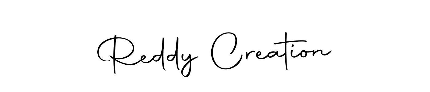 Similarly Autography-DOLnW is the best handwritten signature design. Signature creator online .You can use it as an online autograph creator for name Reddy Creation. Reddy Creation signature style 10 images and pictures png