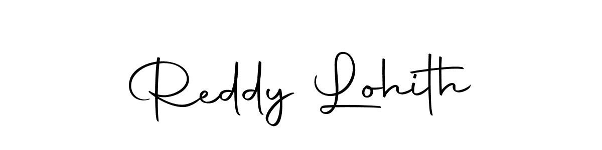 Make a beautiful signature design for name Reddy Lohith. Use this online signature maker to create a handwritten signature for free. Reddy Lohith signature style 10 images and pictures png