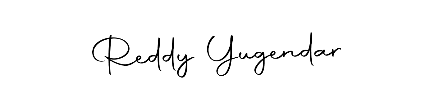 How to make Reddy Yugendar name signature. Use Autography-DOLnW style for creating short signs online. This is the latest handwritten sign. Reddy Yugendar signature style 10 images and pictures png