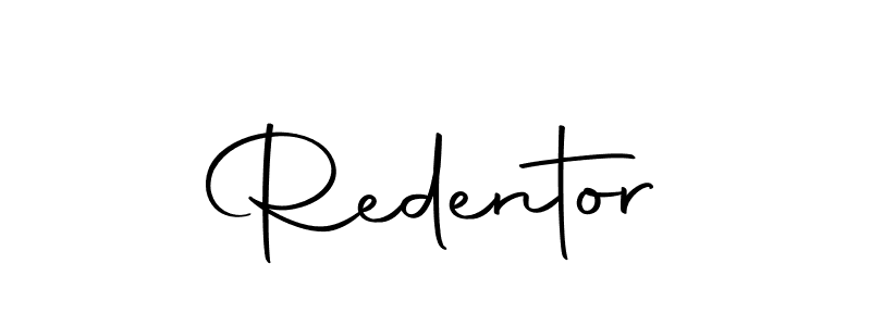 Also we have Redentor name is the best signature style. Create professional handwritten signature collection using Autography-DOLnW autograph style. Redentor signature style 10 images and pictures png