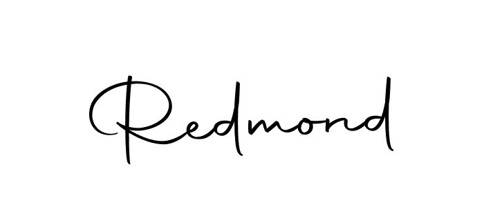 Redmond stylish signature style. Best Handwritten Sign (Autography-DOLnW) for my name. Handwritten Signature Collection Ideas for my name Redmond. Redmond signature style 10 images and pictures png