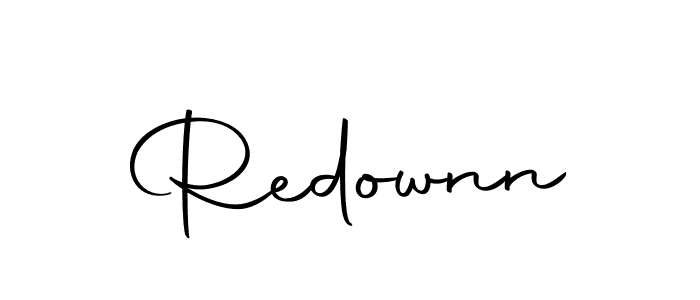 Design your own signature with our free online signature maker. With this signature software, you can create a handwritten (Autography-DOLnW) signature for name Redownn. Redownn signature style 10 images and pictures png