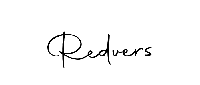 Redvers stylish signature style. Best Handwritten Sign (Autography-DOLnW) for my name. Handwritten Signature Collection Ideas for my name Redvers. Redvers signature style 10 images and pictures png