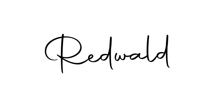 Make a beautiful signature design for name Redwald. With this signature (Autography-DOLnW) style, you can create a handwritten signature for free. Redwald signature style 10 images and pictures png