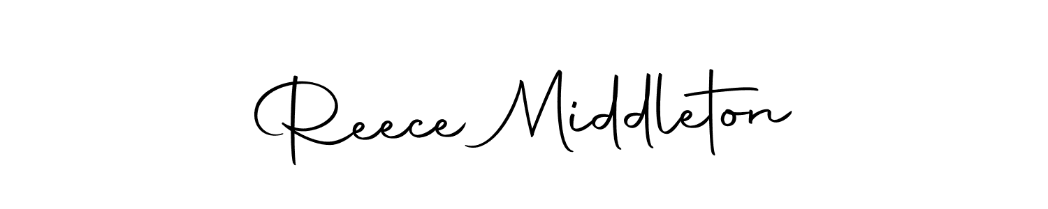 Design your own signature with our free online signature maker. With this signature software, you can create a handwritten (Autography-DOLnW) signature for name Reece Middleton. Reece Middleton signature style 10 images and pictures png