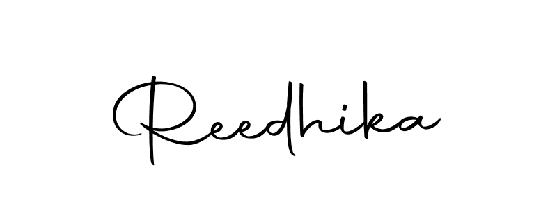 if you are searching for the best signature style for your name Reedhika. so please give up your signature search. here we have designed multiple signature styles  using Autography-DOLnW. Reedhika signature style 10 images and pictures png