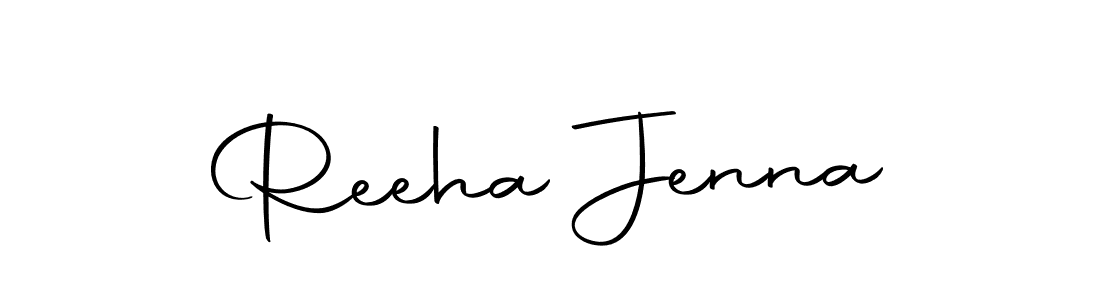 Also we have Reeha Jenna name is the best signature style. Create professional handwritten signature collection using Autography-DOLnW autograph style. Reeha Jenna signature style 10 images and pictures png