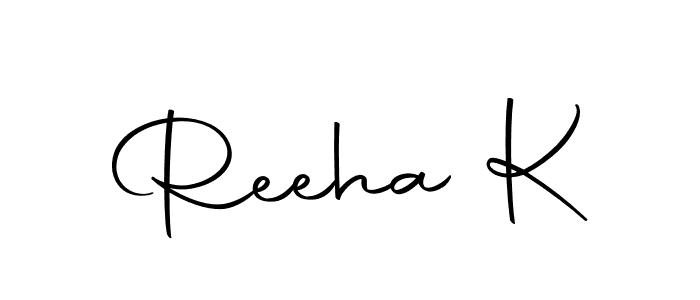 Also we have Reeha K name is the best signature style. Create professional handwritten signature collection using Autography-DOLnW autograph style. Reeha K signature style 10 images and pictures png