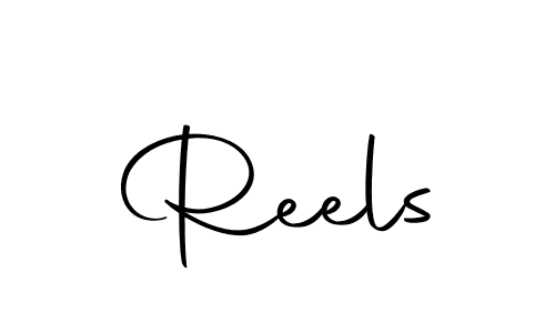 Create a beautiful signature design for name Reels. With this signature (Autography-DOLnW) fonts, you can make a handwritten signature for free. Reels signature style 10 images and pictures png