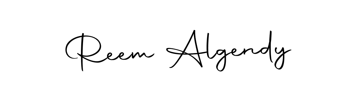 Make a beautiful signature design for name Reem Algendy. With this signature (Autography-DOLnW) style, you can create a handwritten signature for free. Reem Algendy signature style 10 images and pictures png